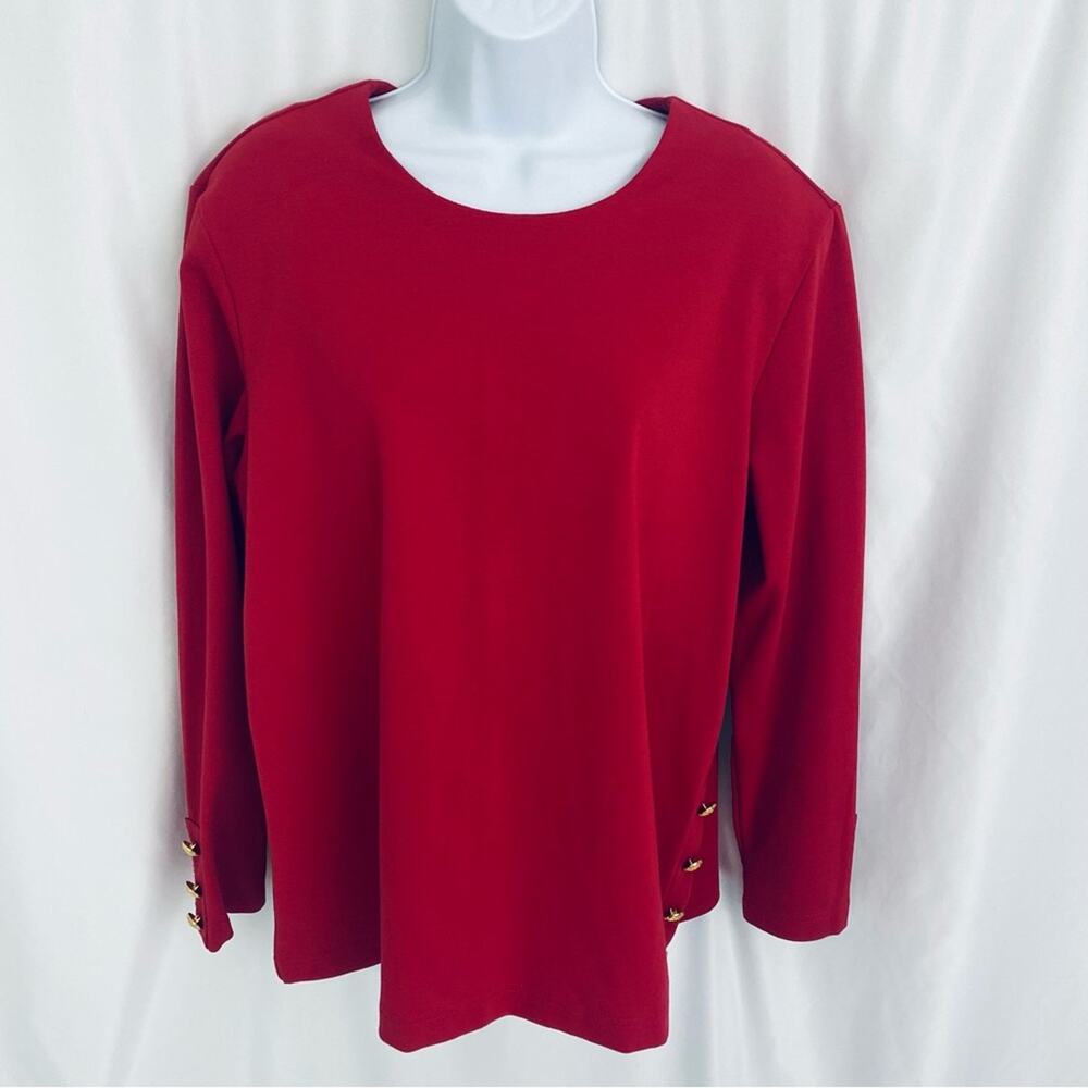 Vtg. Brownstone Studio Long Sleeve Top Size Petite X-Large